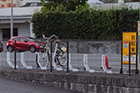 富士見 第2駐車場内にレンタルサイクル設置しました